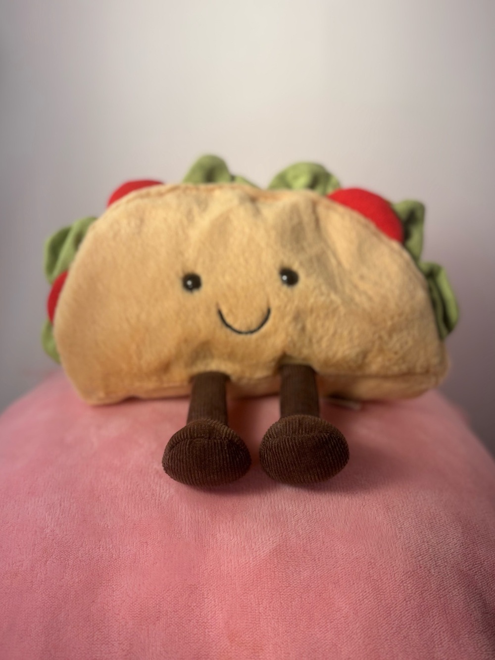 Jellycat Amuseable Taco Plush Soft Food Stuffed Animal Toy London Collectible
